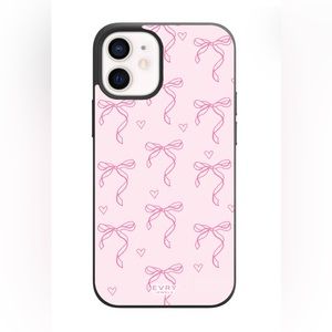 Pink bow Phone case 12 mini